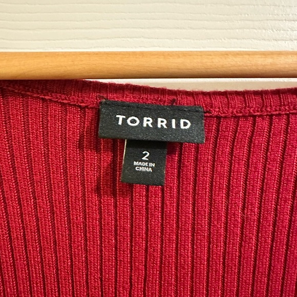 Torrid Ribbed Dress - 2 - Picture 3 of 4